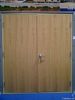 wood fire door