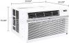 Super large air volume window mounted air conditioning, portable evaporative cooling environmental friendly air conditioning ME-3744