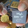 Intel Pentium Pro Ceramic/CPU Processor Scrap with Gold Pins for sale