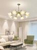 CandyNordic living room lamp American pastoral style warm creative Lily of the Valley hall chandelier French modern girl heart light in the bedroom