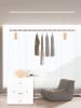Electric clothes rack remote control not heavy code through the wall anti-interference intelligent remote control switch