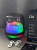 RGB light transparent Bluetooth speaker serials