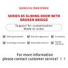 85 series bridge cutoff sliding door