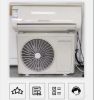 Factory direct hair famous tide 1.5 fixed frequency cold and warm wall-mounted air conditioner fixed speed cold and warm rental house household air conditioner