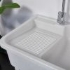 JOCO Artificial Quartz Stone Laundry sink Set