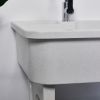 JOCO Artificial Quartz Stone Laundry sink Set