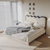 5 Star Hotel Furniture Modern Wood Bed Frame Furniture Guest Room Fabric Furniture Sets Queen Up-Holstered Beds