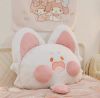 Du Du Cat Cute Bedside Cushion Cushion Pillow Du Du Cat Big Hold Pillow Bed Back Cushion Girls Sleeping Pillow