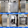 Kitchen upright refrigerator air-cooled frost-free energy-saving freezer