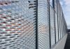 Expanded aluminium mesh for building decoration