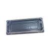 Rectangle Disposable Black Plastic Sushi Container for Take away