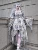Spring and summer dirty heavy industry white Gothic lace court classic