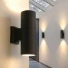 Waterproof Wall Light up down spotlight Modern Garden led Outdoor wall lamp for Garden Door Gate Corridor Fence Post