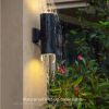 Waterproof Wall Light up down spotlight Modern Garden led Outdoor wall lamp for Garden Door Gate Corridor Fence Post