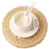 est Qualified Handwoven Water Hyacinth Rattan Set Placemats Coaster Home Decoration Handicraft Wholesale Vietnam Supplier