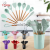 12 Pieces In 1 Set Silicone Kitchen Accessories Cooking Tools