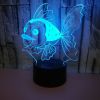 LED Night Light for Kids 3D Illusion Night Lamp 16 Colors Changing with Remote Control Room Decor Gifts for Children