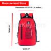 Dace Fabulous Casual Waterproof Laptop Backpack/Office Bag/School Bag/College Bag/Business Bag/Unisex Travel Backpack - Red