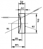 Optical Lens - Plano-convex lens