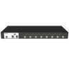 8 Port HDMI KVM Switch, MT-VIKI Rackmount 4K 30Hz KVM Console 8x1 USB HDMI Switcher 8 in 1 Out + 8-Pack Cables