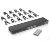 16 Port KVM Switches HDMI + Cables, MT-VIKI 1U Rackmount KVM Switch Console 16x1 USB HDMI KVM Switch