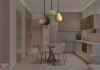 3 Pieces Concrete Pendant Lights