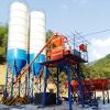 hot sale mini concrete batching plant 35m3/h mixing station skip type conveyor