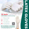 Disposable latex glove...