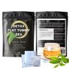 Slim flat tummy tea Private label 14 day 28 day detox slimming weight loss tea pyramid Nylon TeaBag Custom Manufacturer detox tea