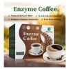OEM/ODM Natural Plant Extract Enzyme Added Black Coffee Powder Slimming Enzyme Coffee For Weight Loss
