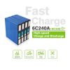 Grade A 6C Fast charge 3.2v 40ah lifepo4 battery cell Ready to ship Prismatic Lithium iron 10C discharge