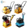 Factory new arrival direct sales gasoline petrol floor earth plate compactor machine made in china