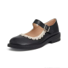 Ankle Strap Casual Flats Womens Mary Jane Low Heel School Uniform Dress Shoes