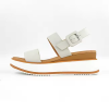 Buckle Strap Open Toe Flat Heels Ladies Platform Wedge Sandals