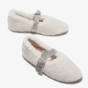 Winter Warm Round Toe Slip On Colourful Fluffy Furry Fur