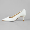 Kitten Heel Satin Wedding Bridal Party Dress Shoes Classic Work Pumps For Office Ladies