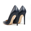 Pointed Toe Slip on Stilettos Party Wedding Pumps Basic Shoes Ladies Trendy Heels