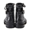 Premium mature fashion special lace up women ankle boots for flat casual shoes