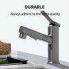 Stainless steel hot and cold water mixer bathroom toilet washbasin basin universal