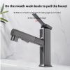 Stainless steel hot and cold water mixer bathroom toilet washbasin basin universal