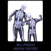 Halloween children's costume Boy skeleton costume Horror game ghost costume Family party cosplay costume