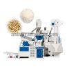 Combined rice miller with rice huller and polisher for sale and packing machine