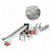 Waste plastic recycling PET hot washing plant PET bottles crushing machine