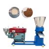 High Output diesel engine pellets animal feed wood pellet machine