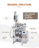 automatic weighing for liquid sauce filling machine