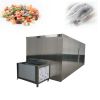 automatic blast freeze quick belt tunnel container freezing poultry machine