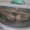 jacketed kettle electric gas steam heating planetary stirring pot industrial cooking mixer