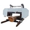 Center Wheel Design Portable Horizontal Hydraulic c Automatic Wood Saw Machines CNC Cutting Bandsaw Sawmill Band Saw Machine