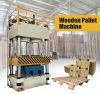 hot sale automatic wooden pallet press machine production line
