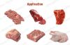 automatic frozen goat meat block cube cuber dice cut cutter chicken fish cutting machine